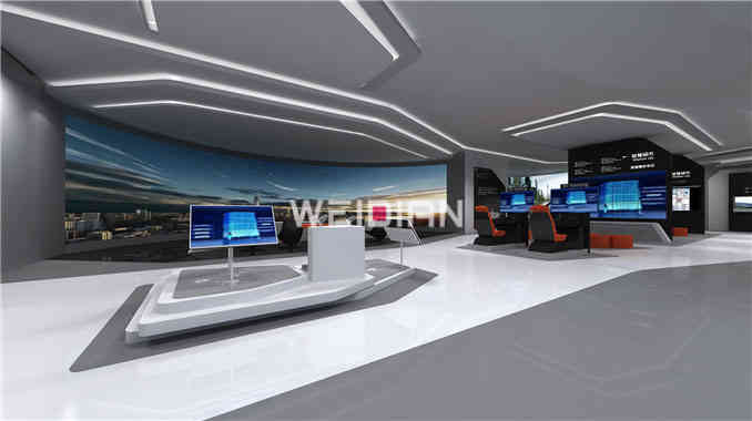 佳都科技企業(yè)深圳展廳裝飾設(shè)計