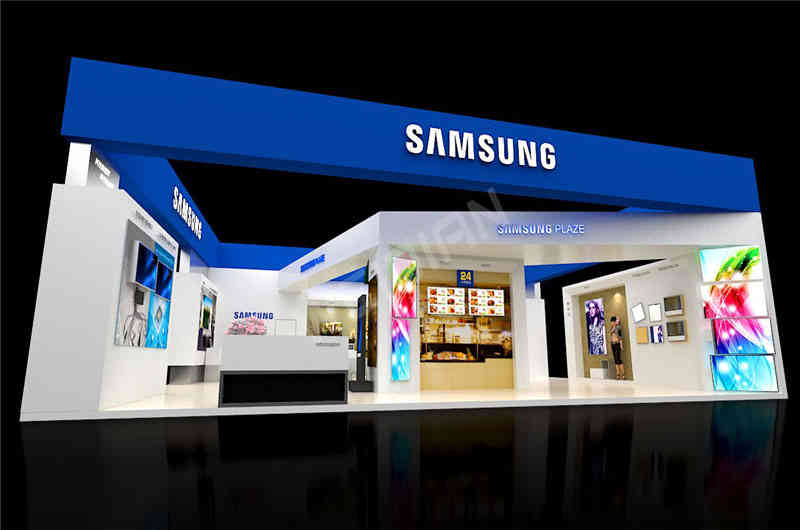 三星廣州展臺(tái)設(shè)計(jì)搭建