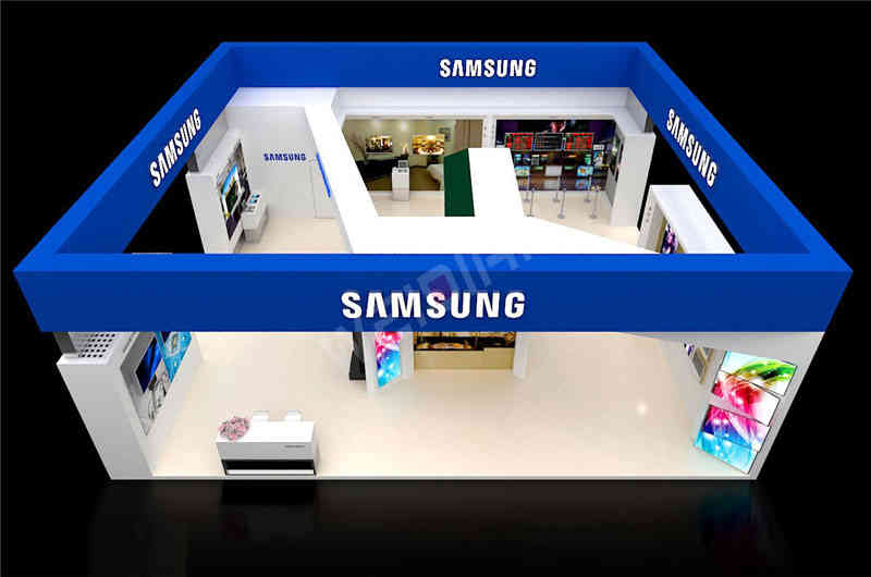 三星廣州展臺設計搭建