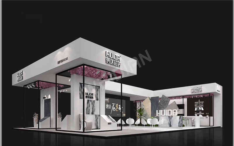 惠達(dá)磁磚設(shè)計周廣州展臺設(shè)計搭建