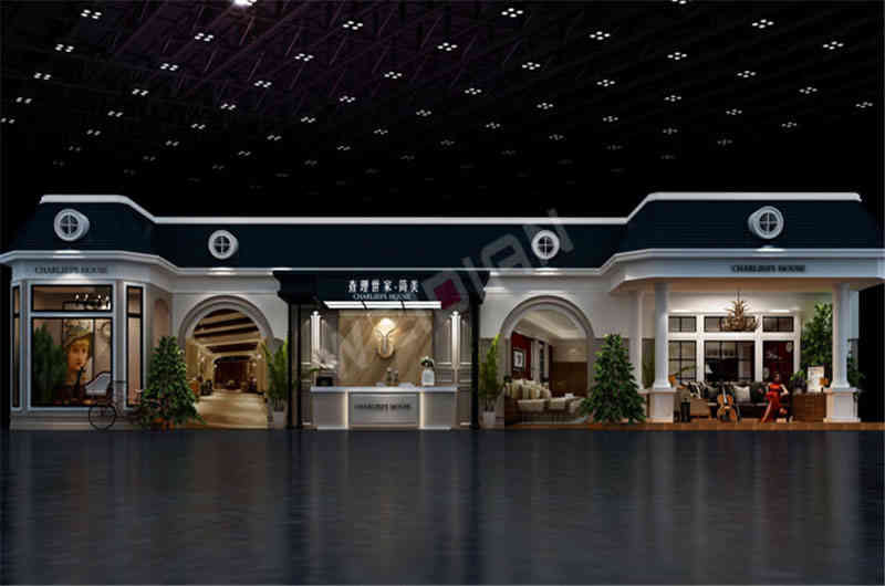 查理世家深圳國際家具展深圳展臺設計搭建