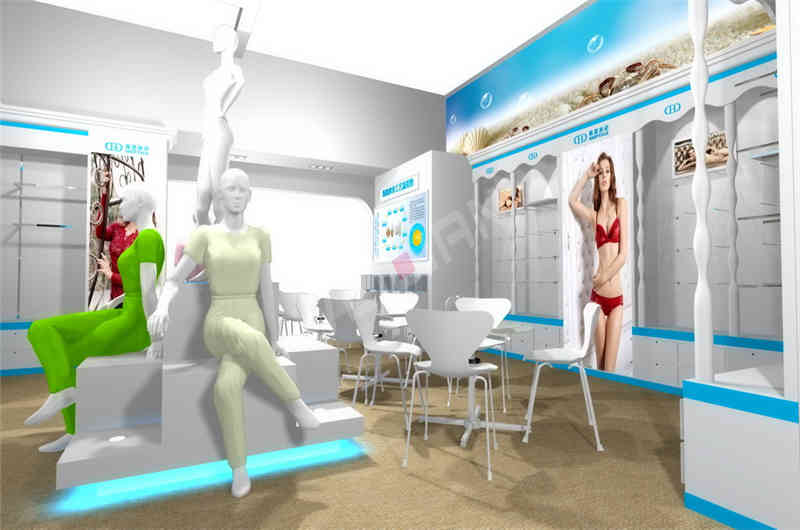 海斯摩爾服裝服飾展深圳展臺(tái)設(shè)計(jì)搭建