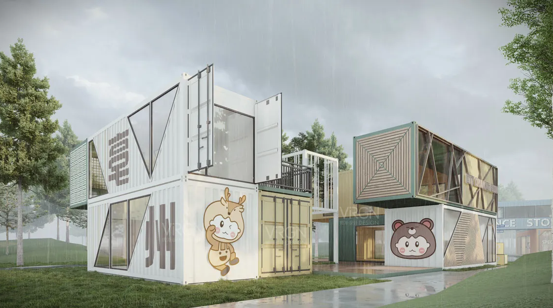 廣東鄉村驛站建設、廣東鄉村振興驛站制作、廣東省鄉村集裝箱驛站制作（一）