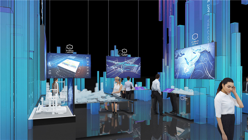 青島海爾空調(diào)電子有限公司參展廣州會(huì)展中心展覽設(shè)計(jì)展臺搭建5